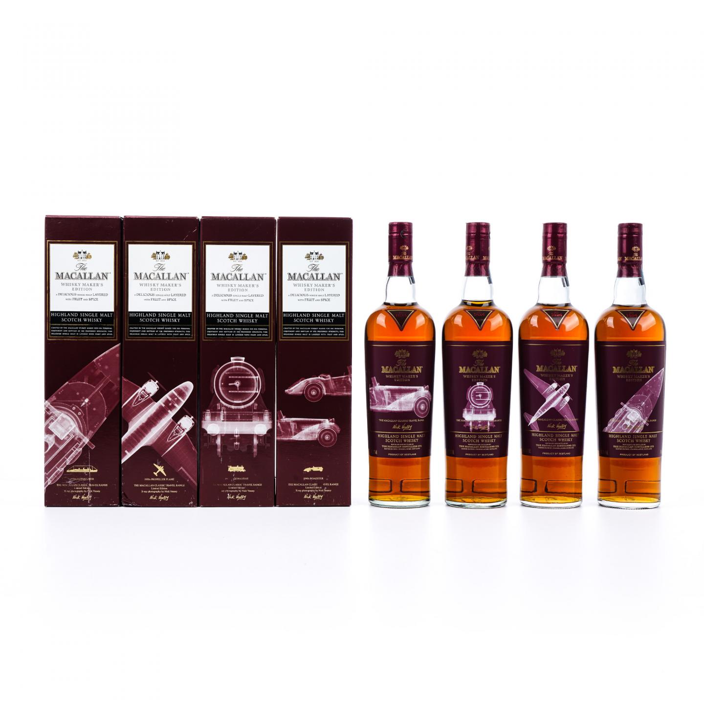 Macallan 麦卡伦 旅行组系列 4支组