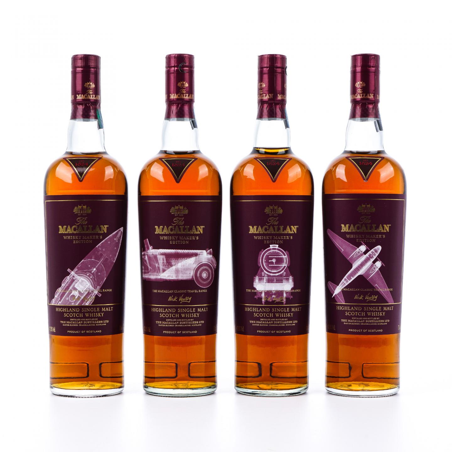 Macallan 麦卡伦 旅行组系列 4支组