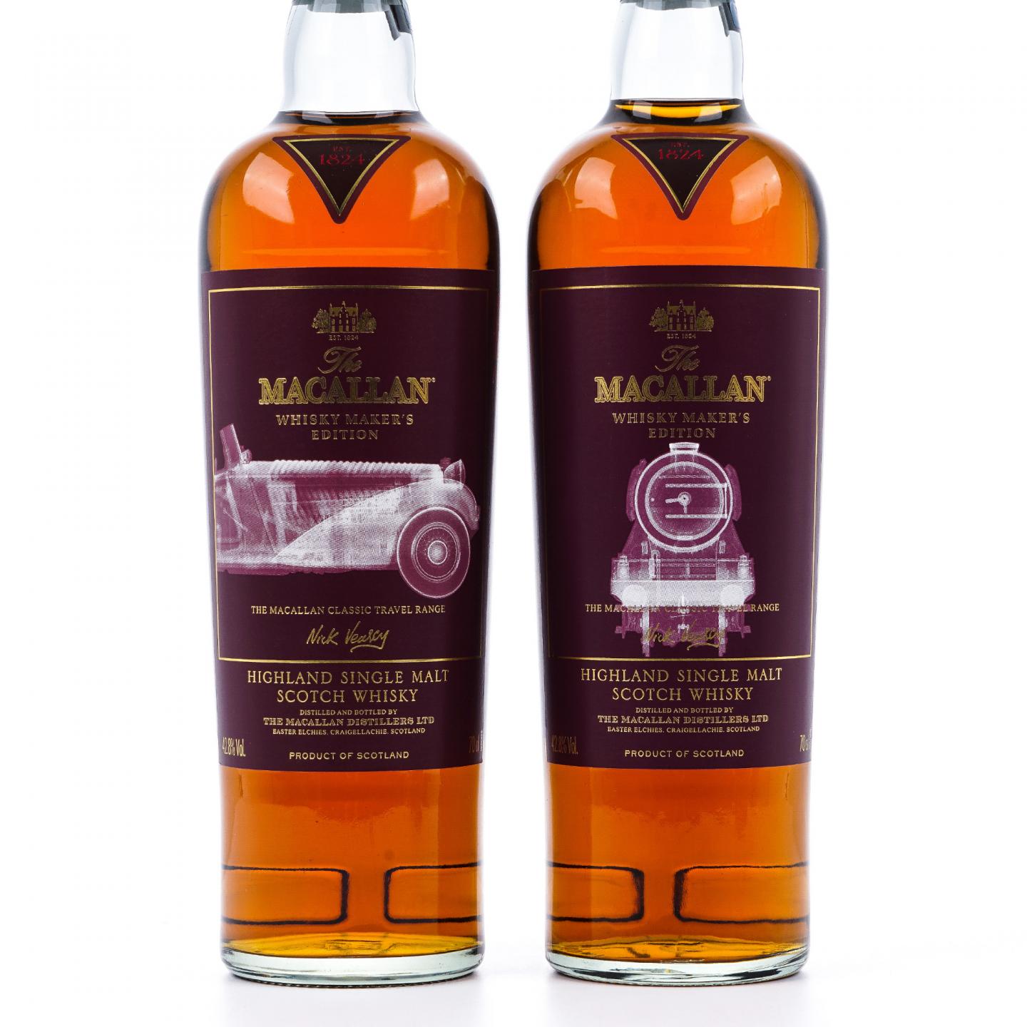 Macallan 麦卡伦 旅行组系列 4支组