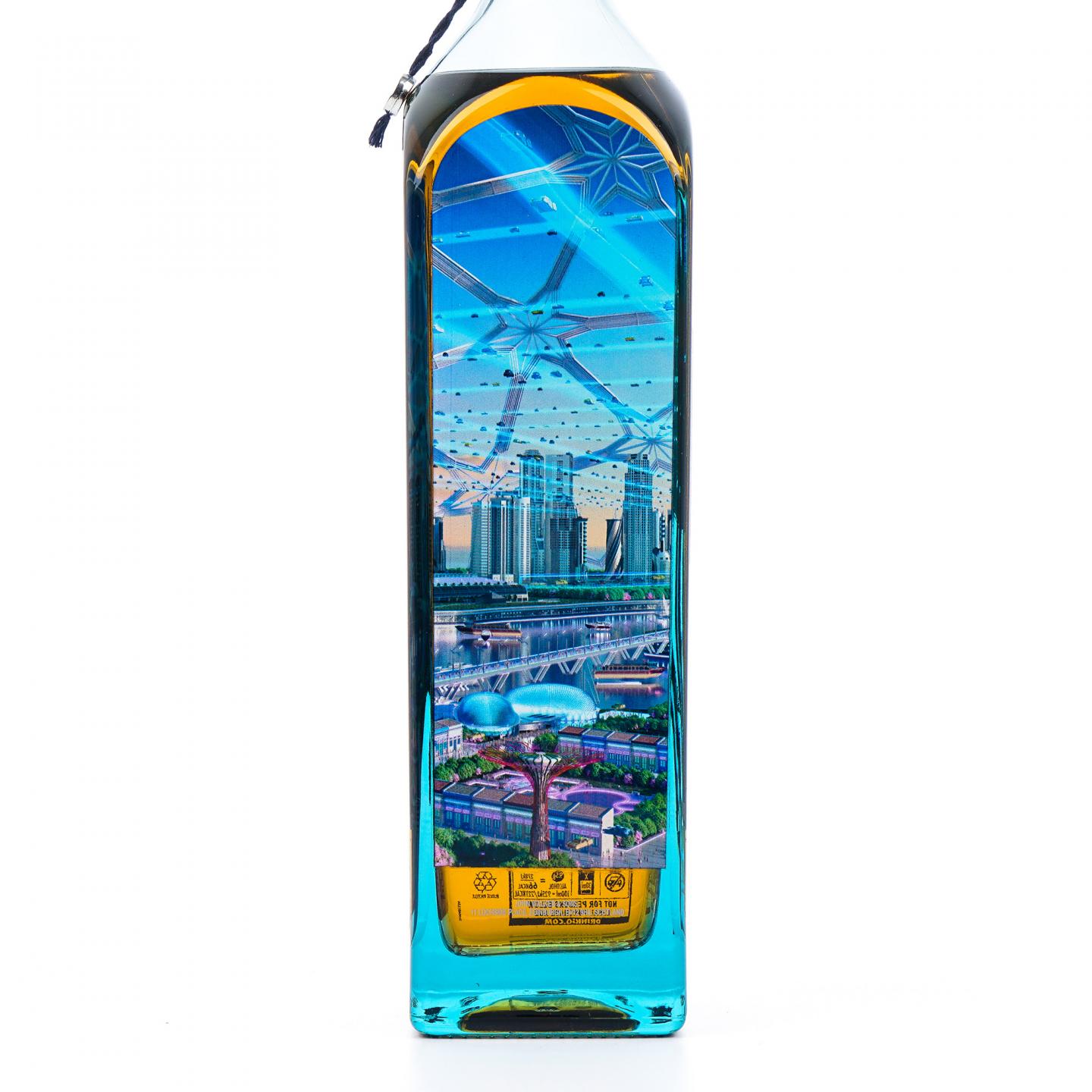 Johnnie Walker 尊尼获加 蓝方 城市系列-新加坡 1L