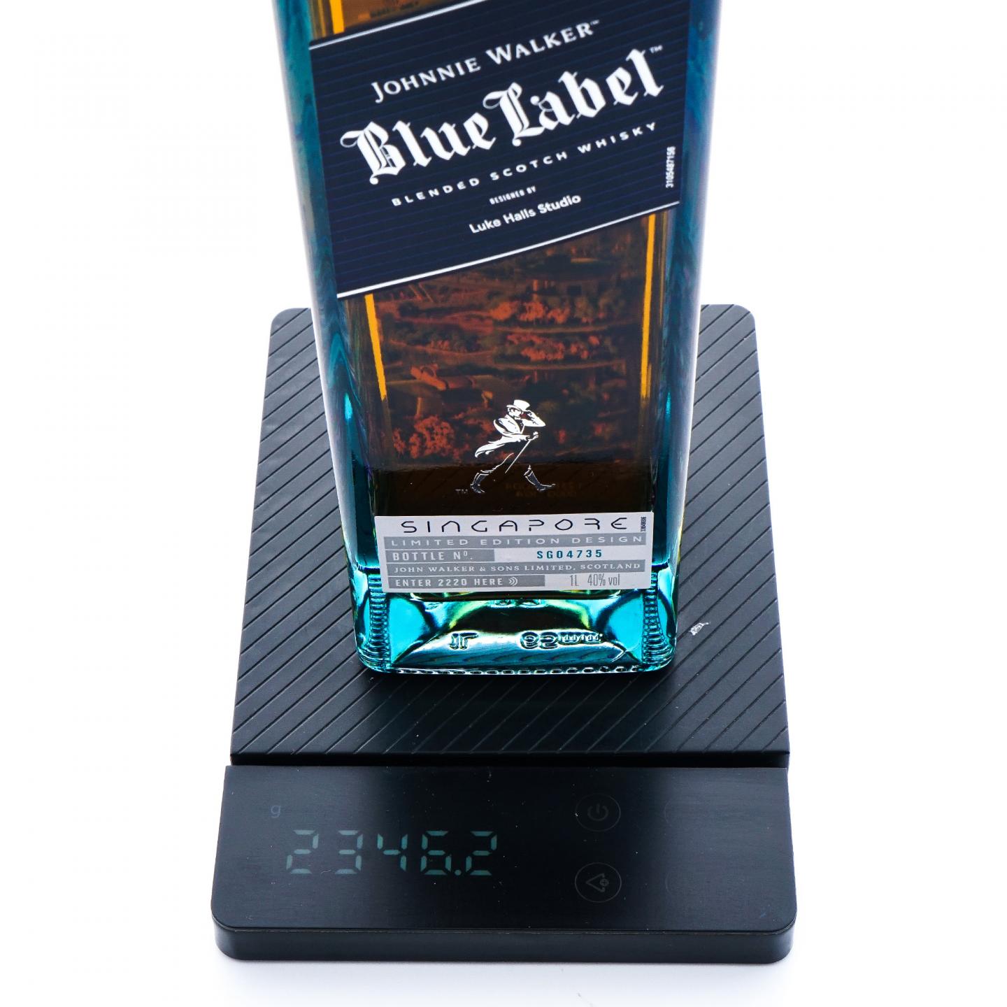 Johnnie Walker 尊尼获加 蓝方 城市系列-新加坡 1L