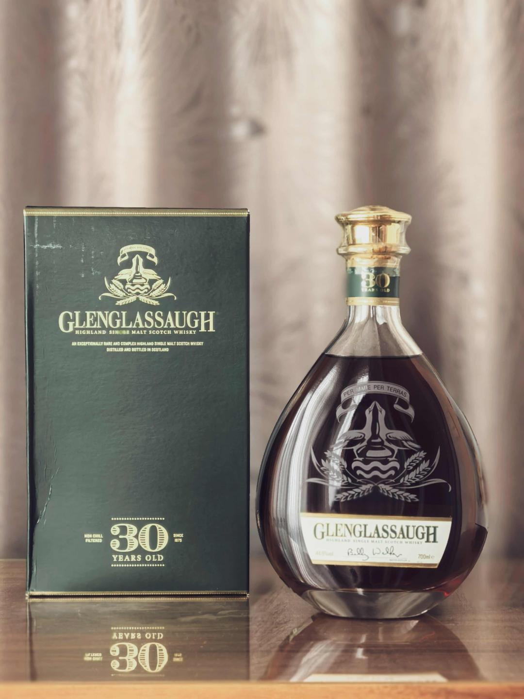 Glenglassaugh 格兰格拉索 30年水滴瓶 比利沃克签名版