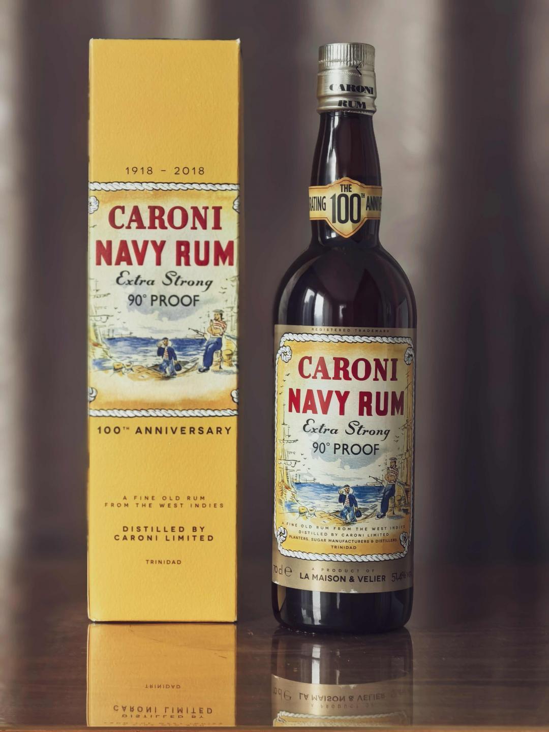 Caroni 2018 Extra Strong Navy Rum100周年纪念版
