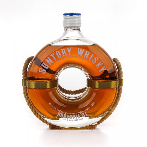 三得利 1981神户港博览会限定 救生圈 特级