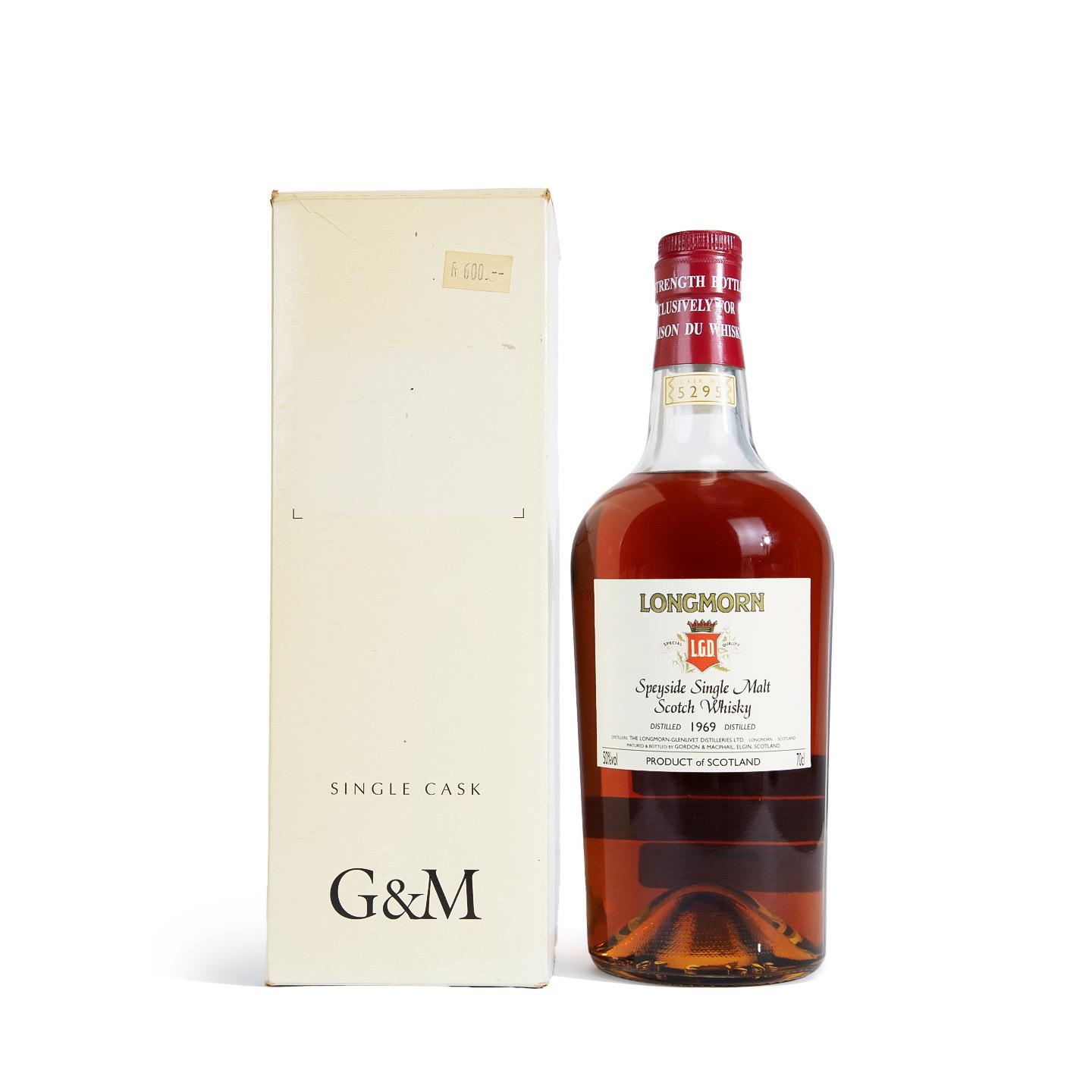 Longmorn 朗摩 1969-2008 GM 雪莉桶#5295