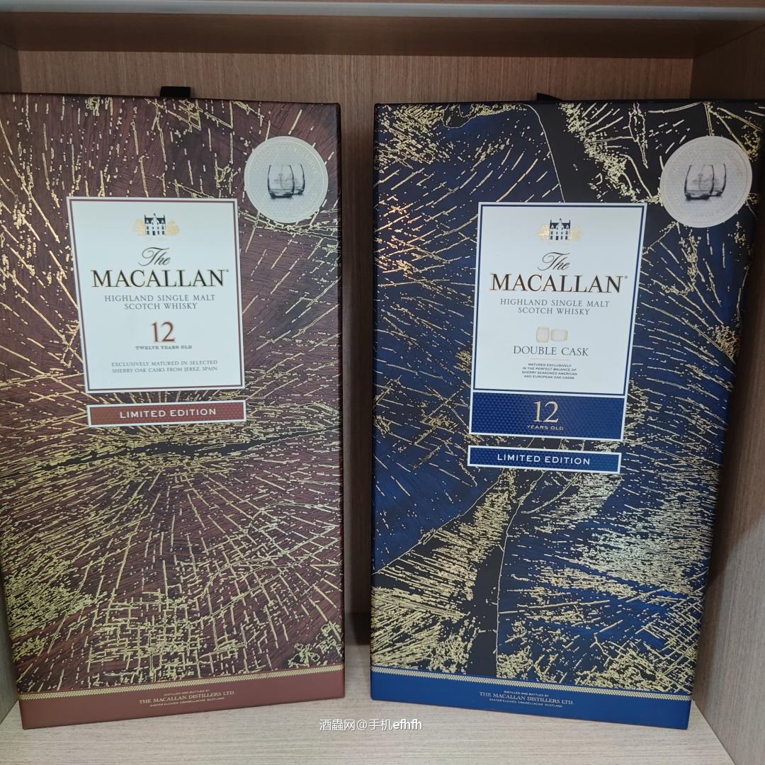 我这瓶麦卡伦的版本有见过的吗？