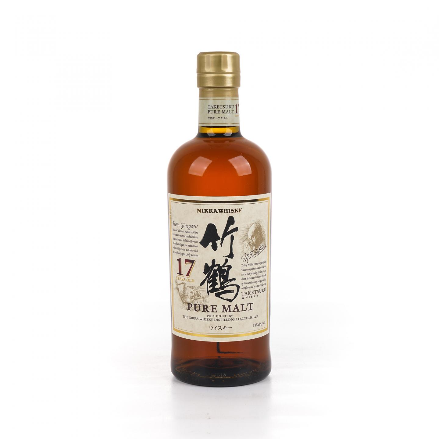 竹鹤 17年 Pure Malt 43%