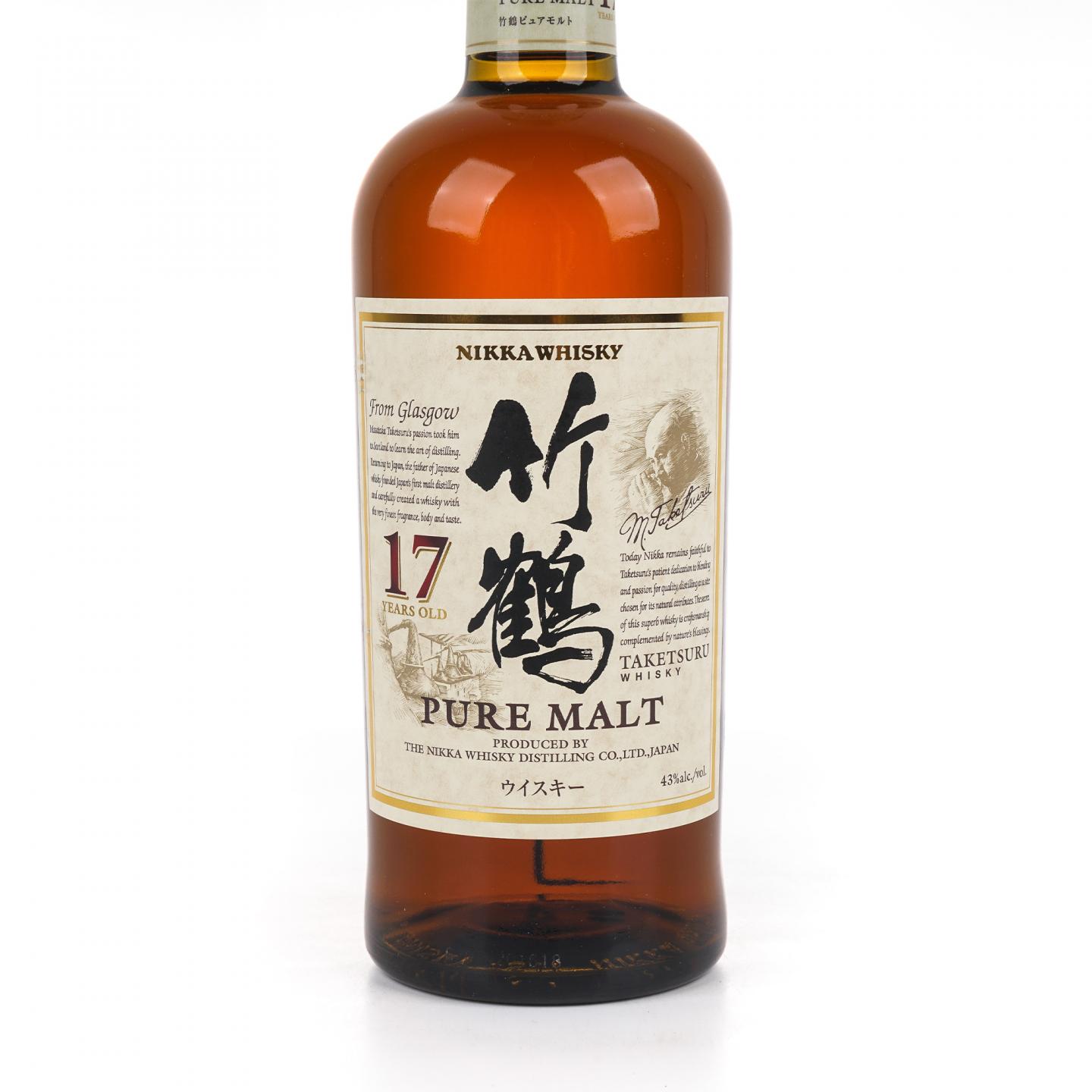 竹鹤 17年 Pure Malt 43%