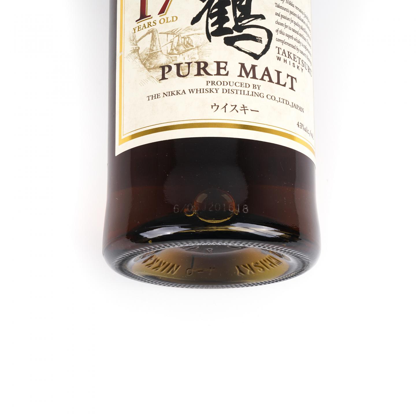 竹鹤 17年 Pure Malt 43%