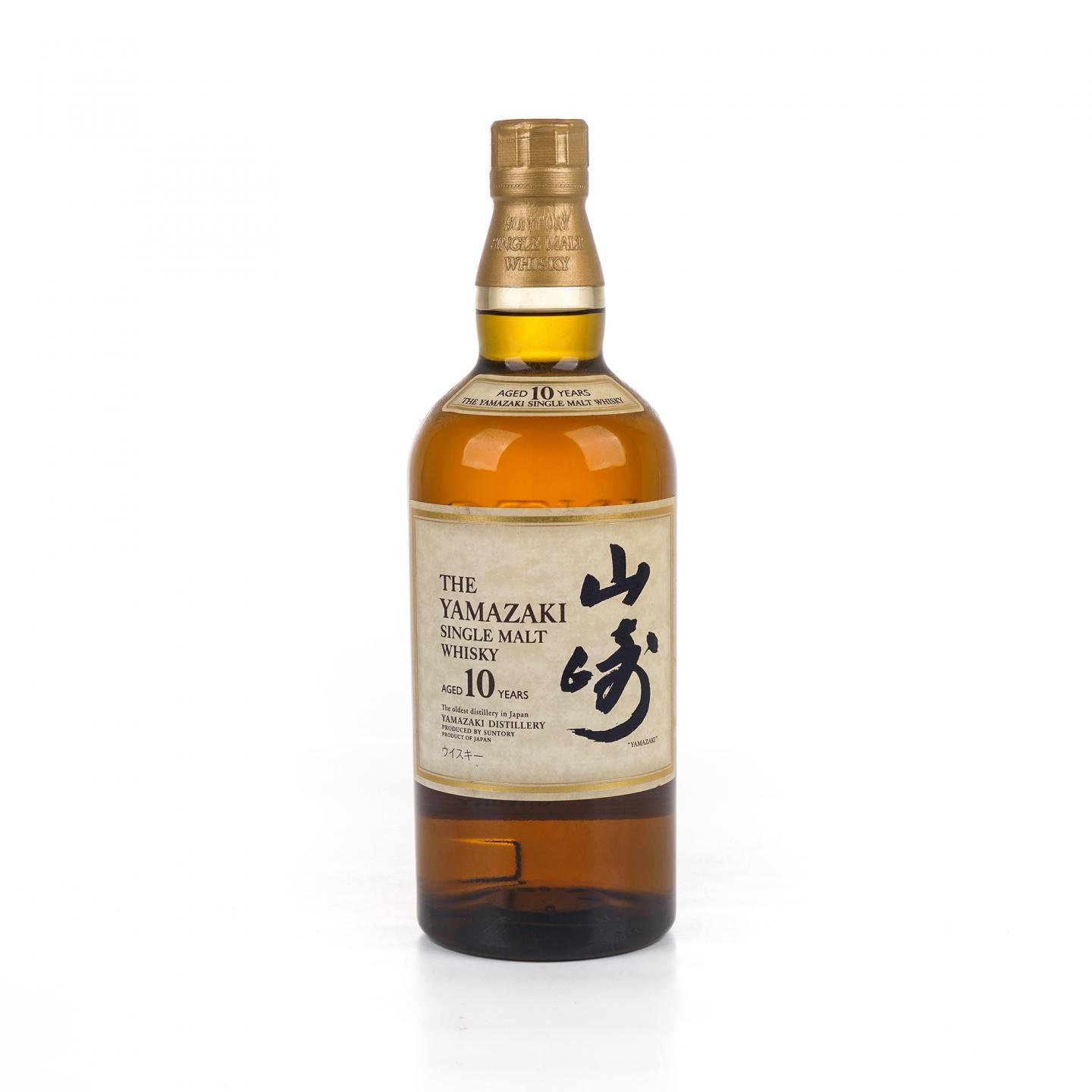 山崎 10年 金花头 Single Malt