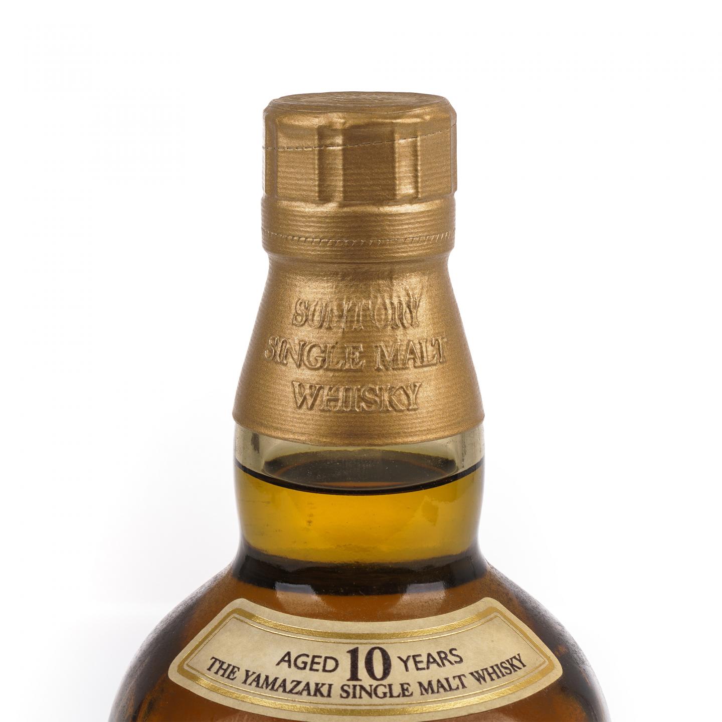 山崎 10年 金花头 Single Malt