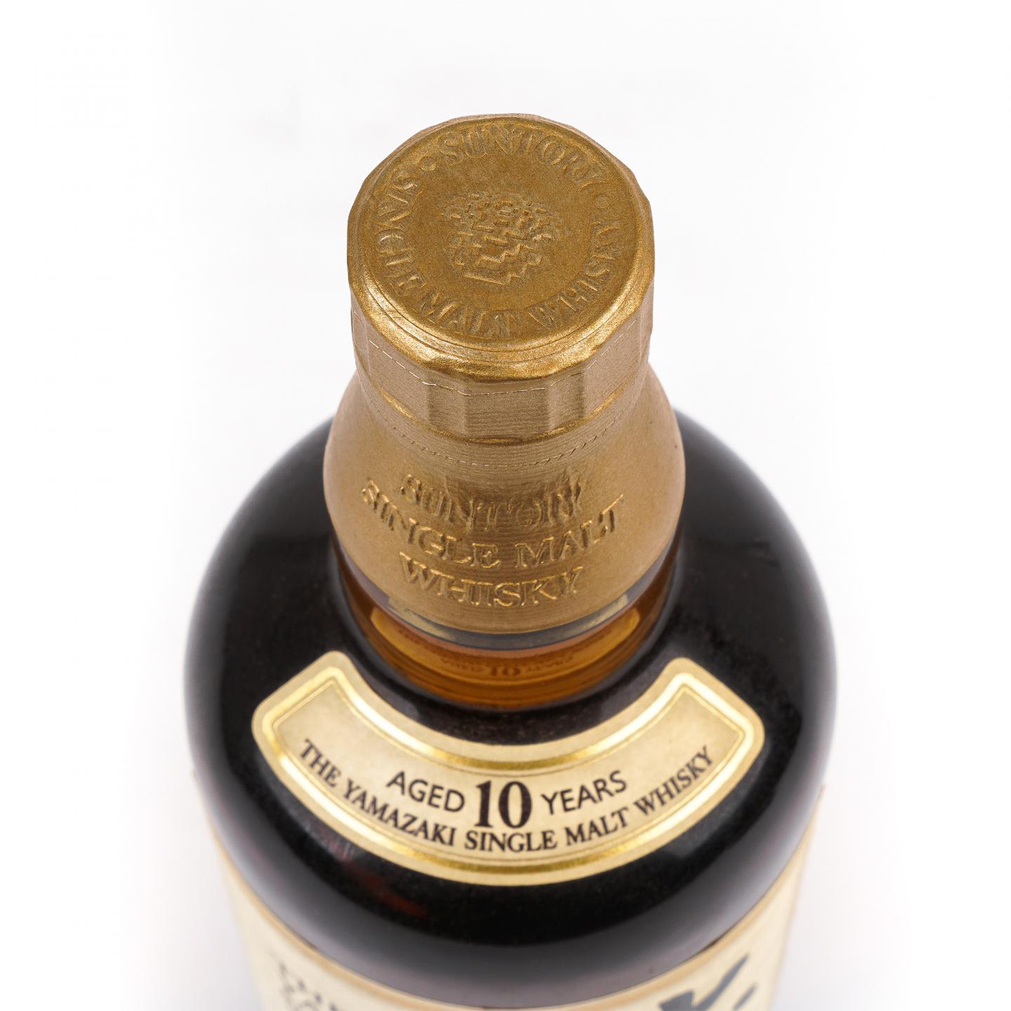 山崎 10年 金花头 Single Malt