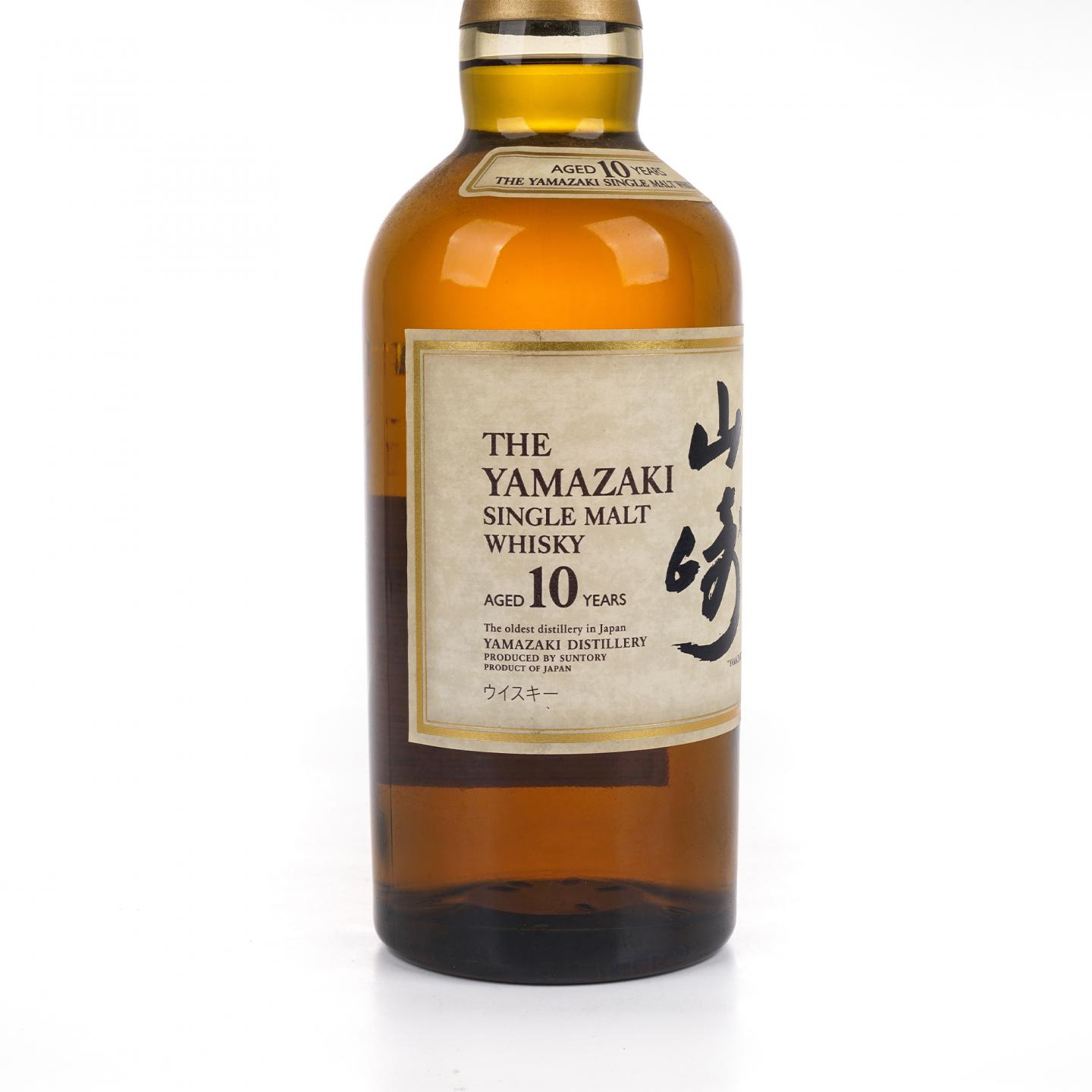 山崎 10年 金花头 Single Malt