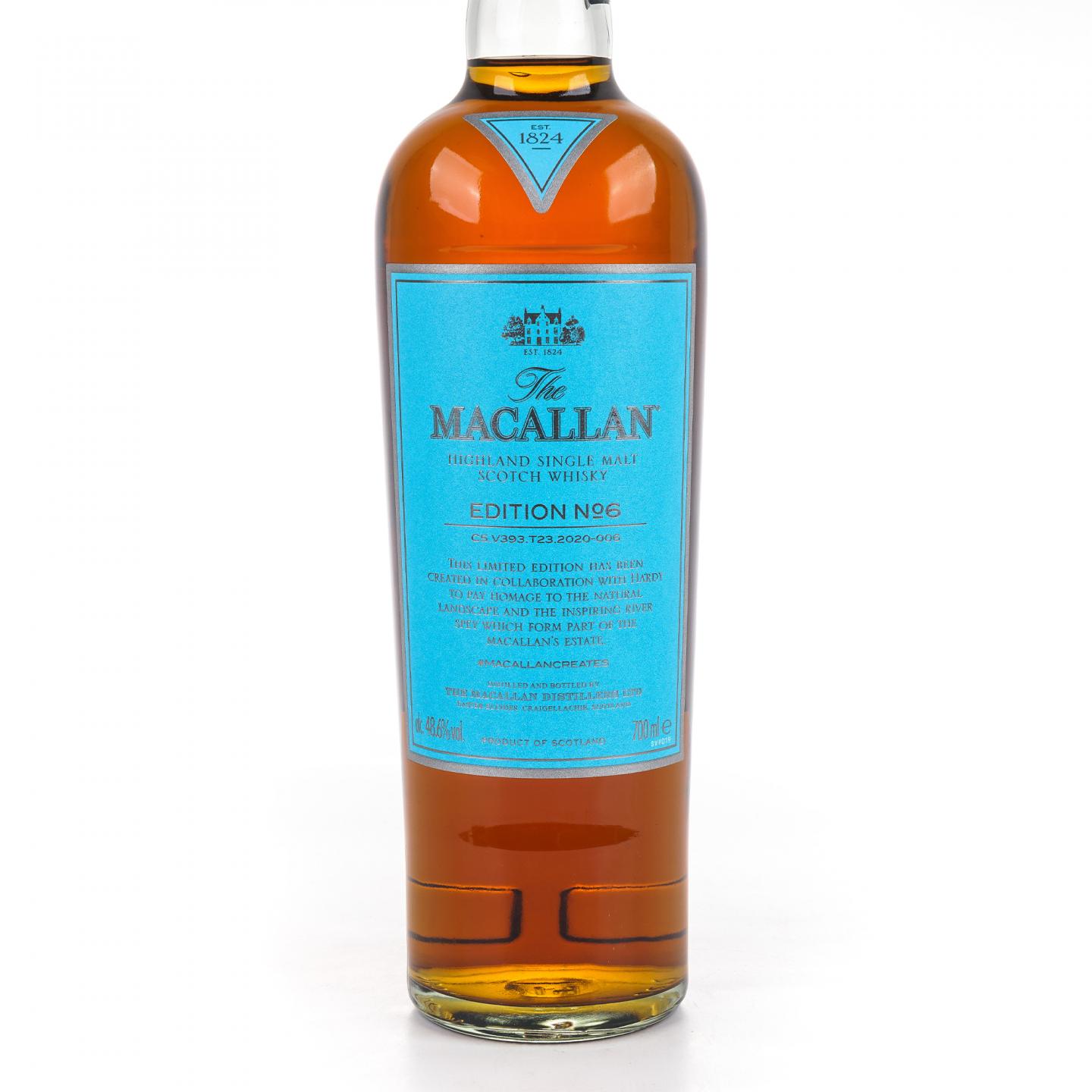 Macallan 麦卡伦 2020 Edition No.6 700ml