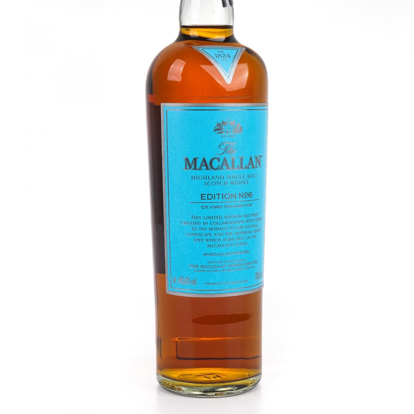 Macallan 麦卡伦 2020 Edition No.6 700ml