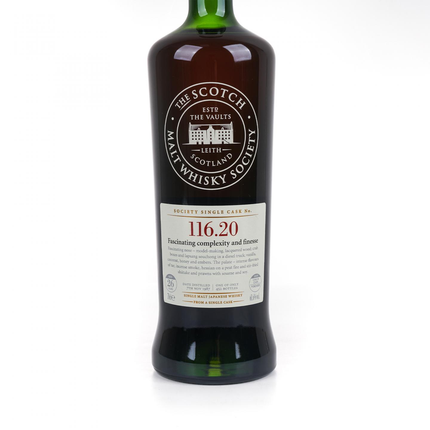 SMWS 116.20 余市 26年 1987