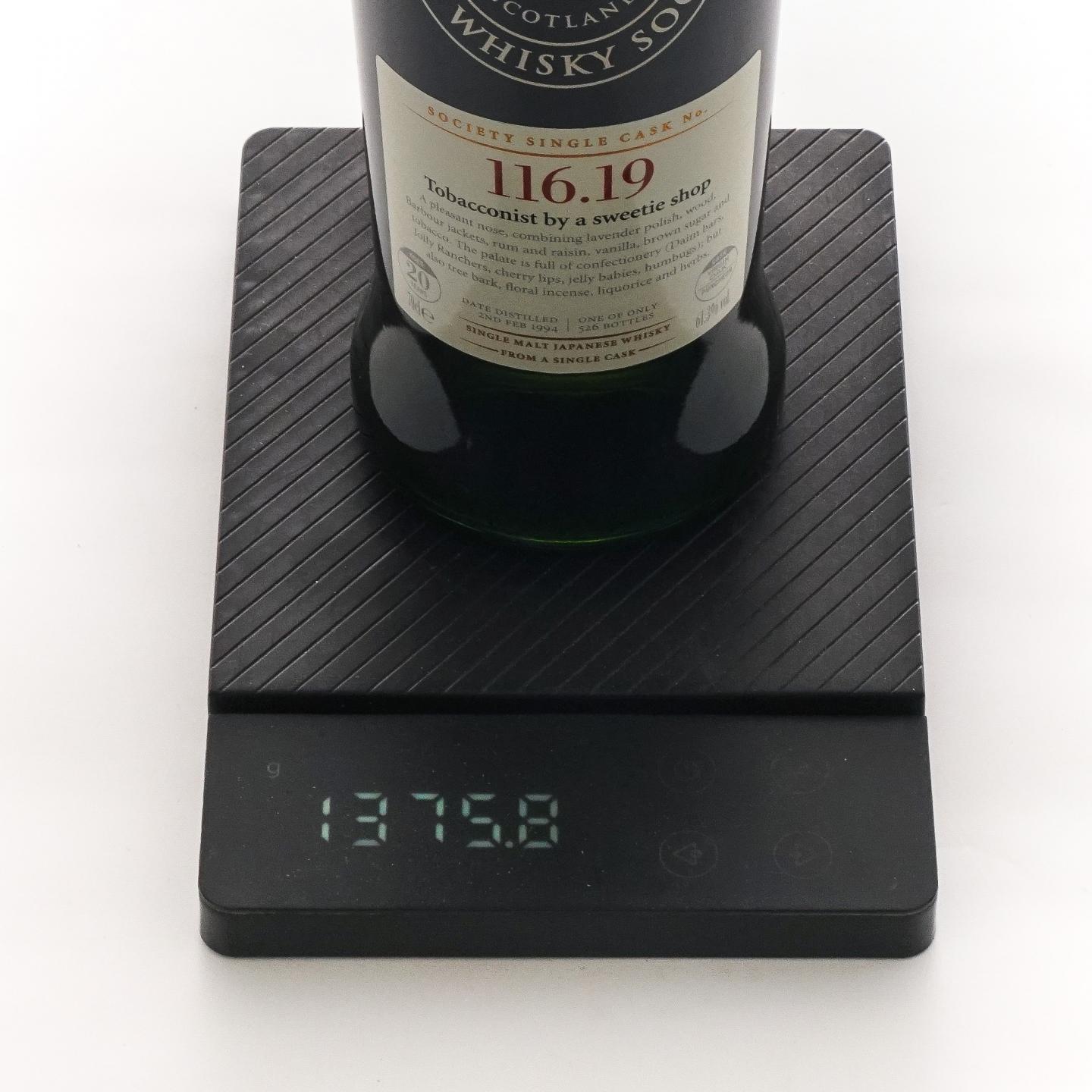 SMWS 116.19 余市 20年 1994