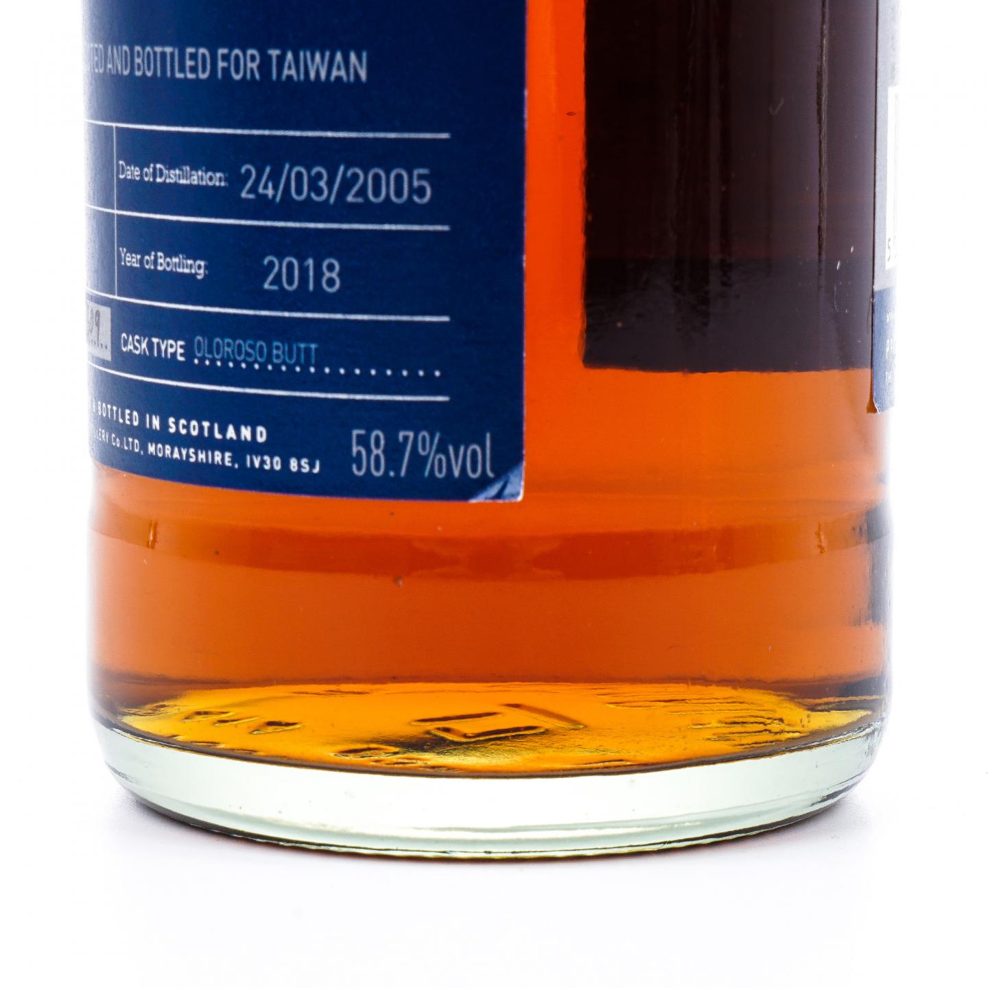 BenRiach 本利亚克 12年 2005-2018 雪莉桶#3153