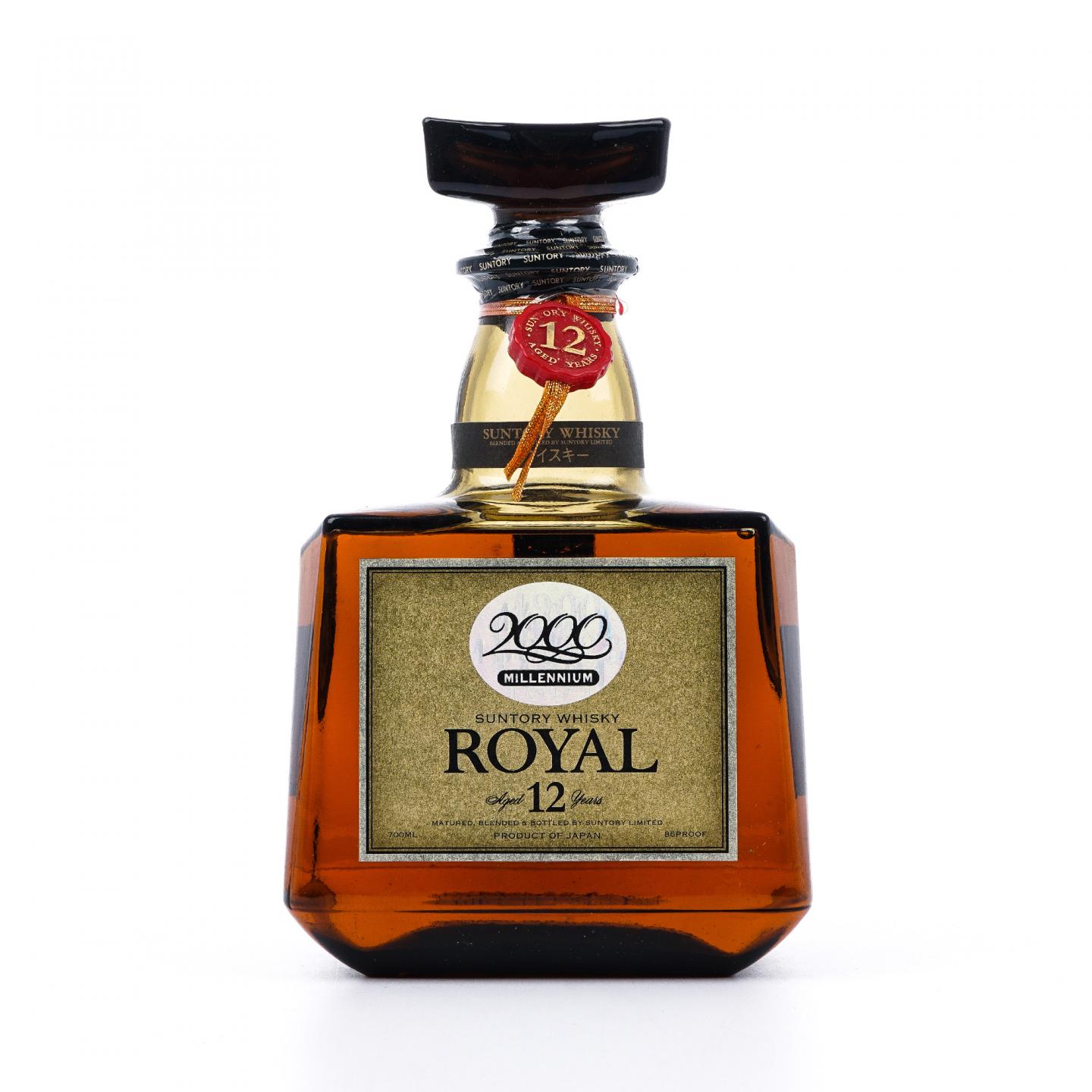 三得利 Royal 12年 调和 2000千禧纪念