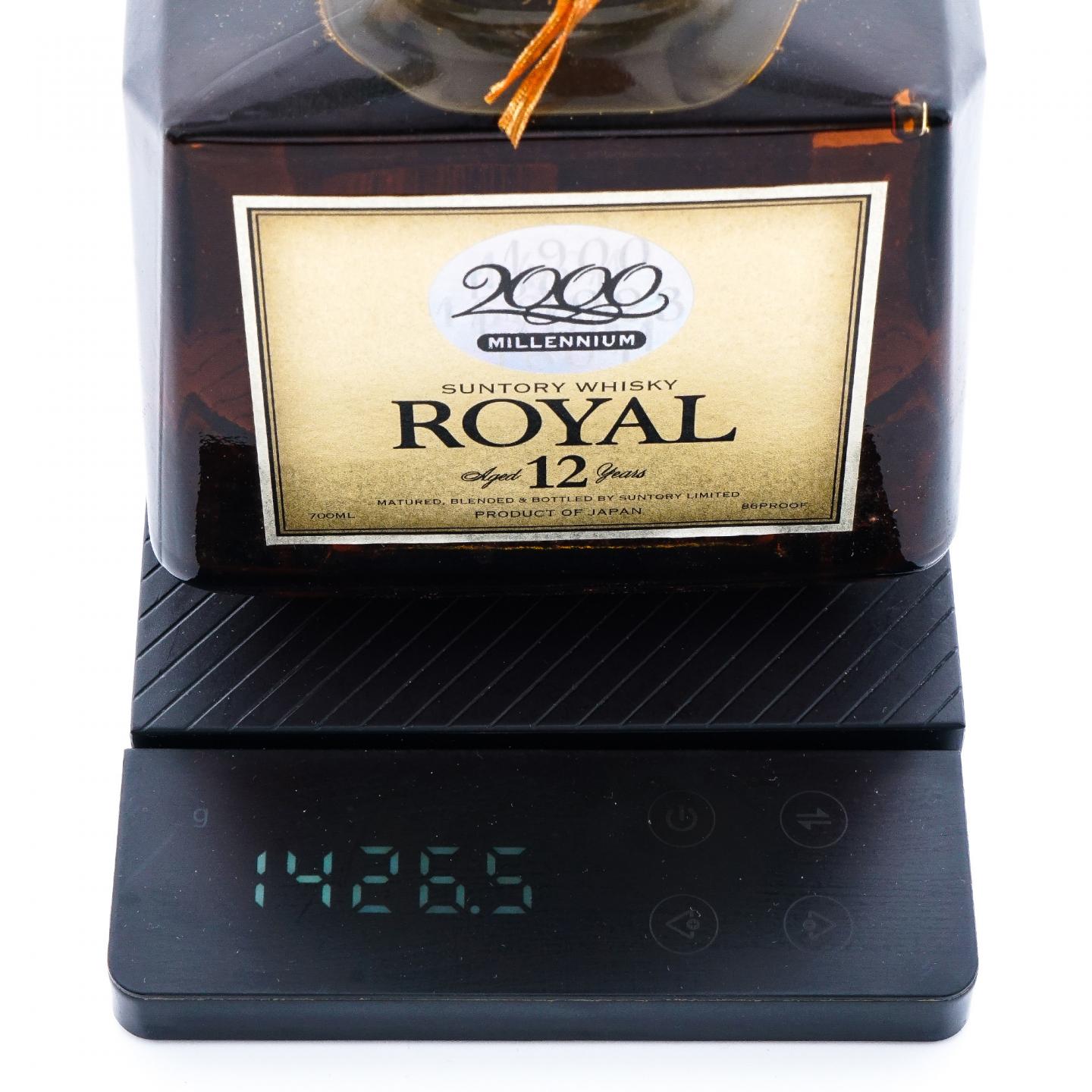 三得利 Royal 12年 调和 2000千禧纪念