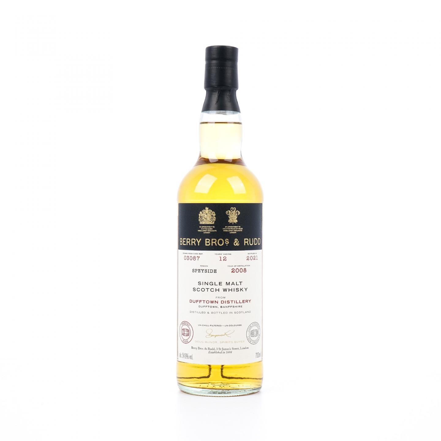 Dufftown 达夫镇 12年 2008-2021 BBR 单桶#03087