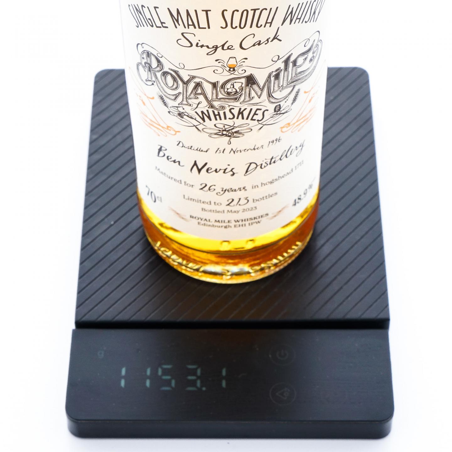 Ben Nevis 本尼维斯 26年 1996-2023 单桶#1711