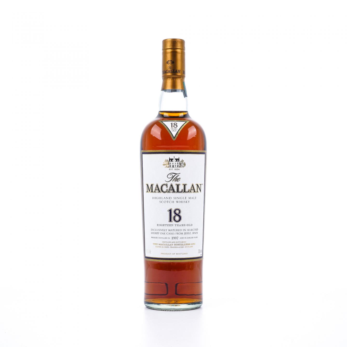 Macallan 麦卡伦 18年 1997 雪莉桶