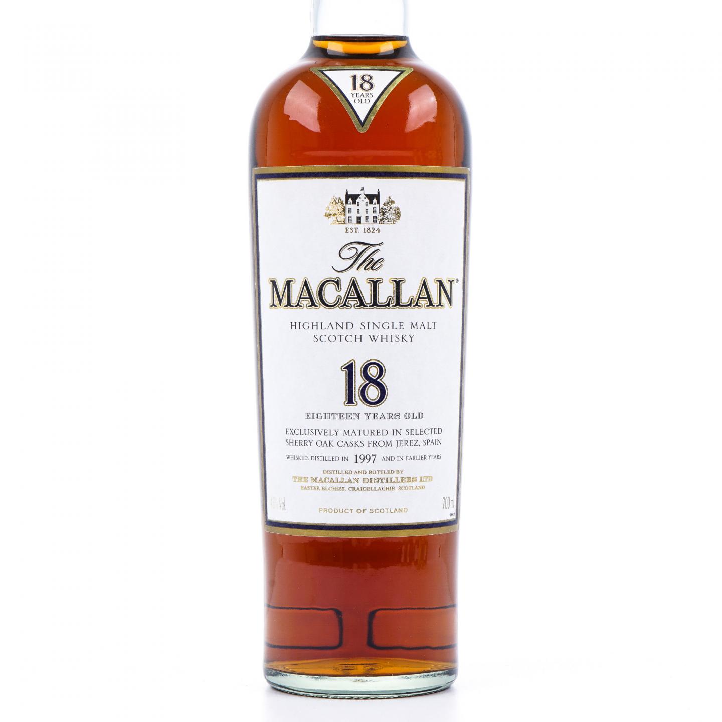 Macallan 麦卡伦 18年 1997 雪莉桶