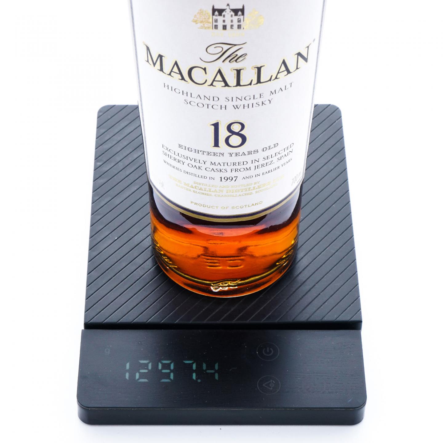Macallan 麦卡伦 18年 1997 雪莉桶