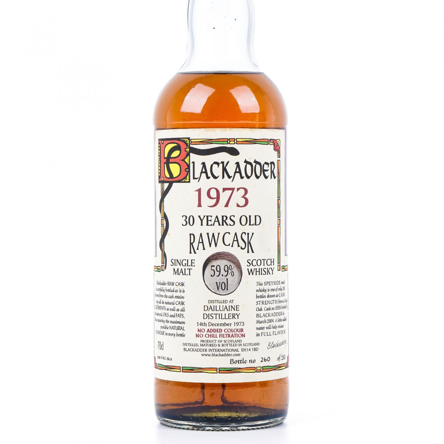 Dailuaine 大云 30年 1973-2004 Blackadder 非原盒