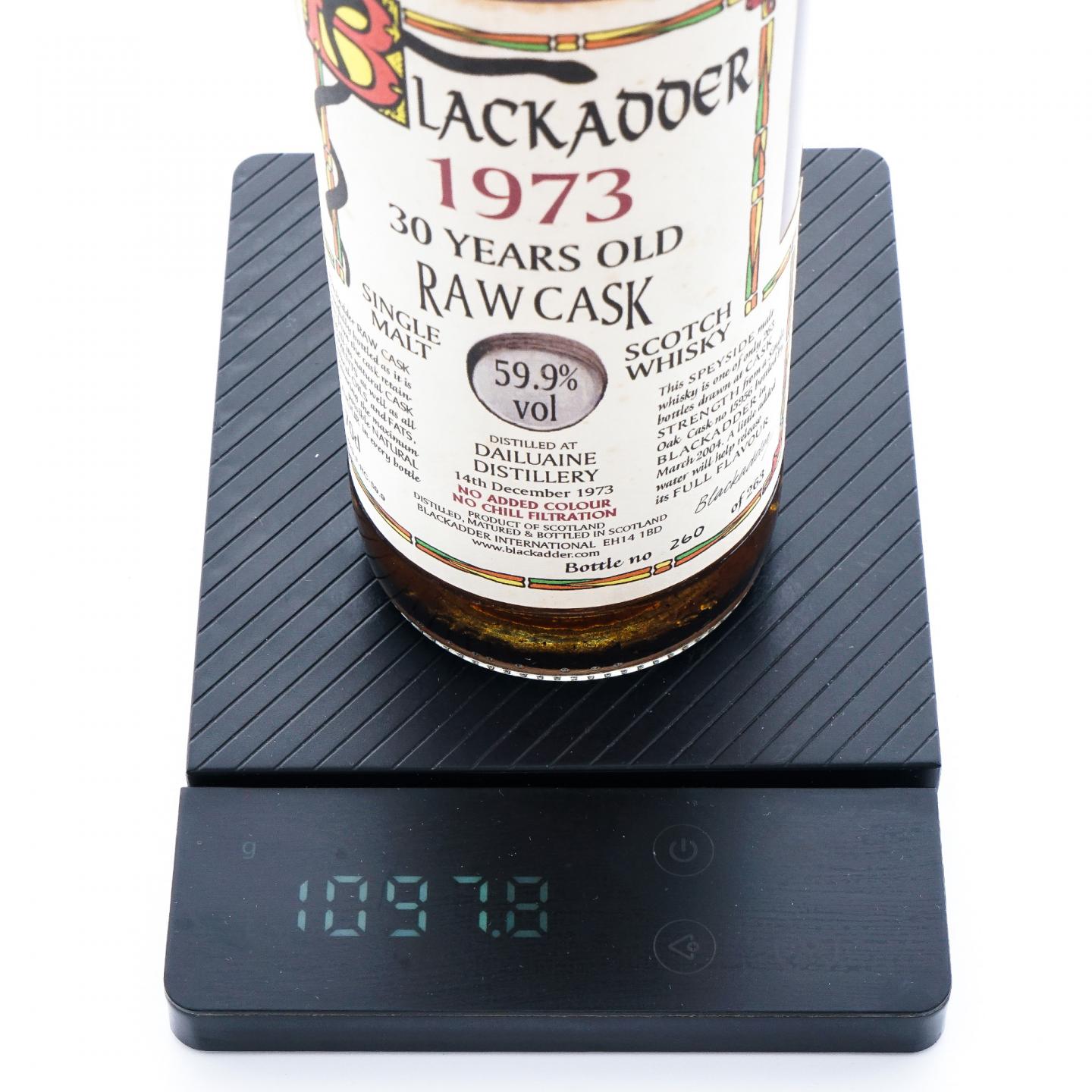 Dailuaine 大云 30年 1973-2004 Blackadder 非原盒