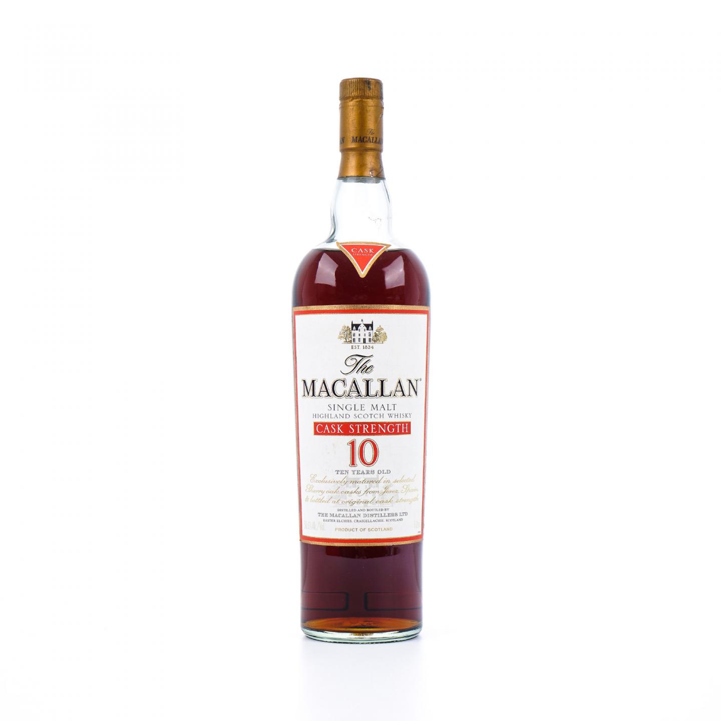 Macallan 麦卡伦 10年 桶强 1升装 58.6%
