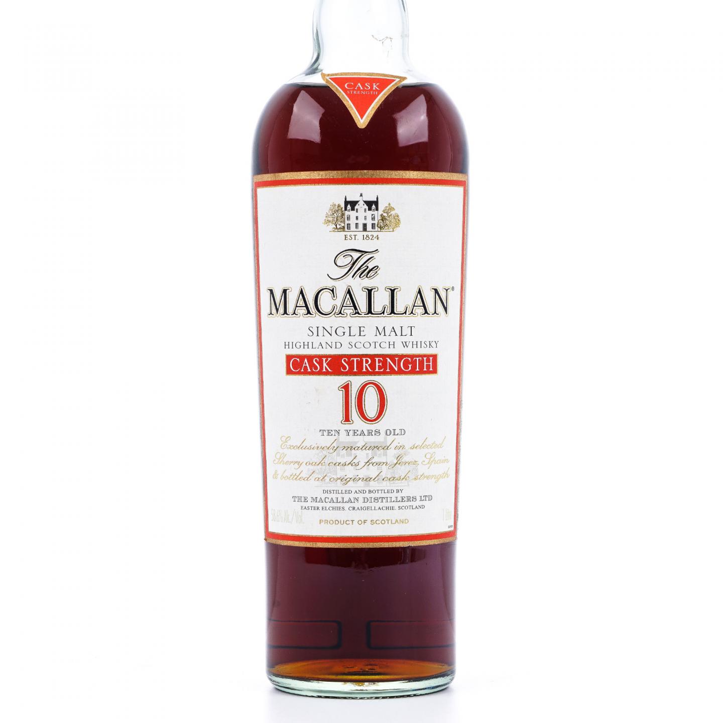 Macallan 麦卡伦 10年 桶强 1升装 58.6%