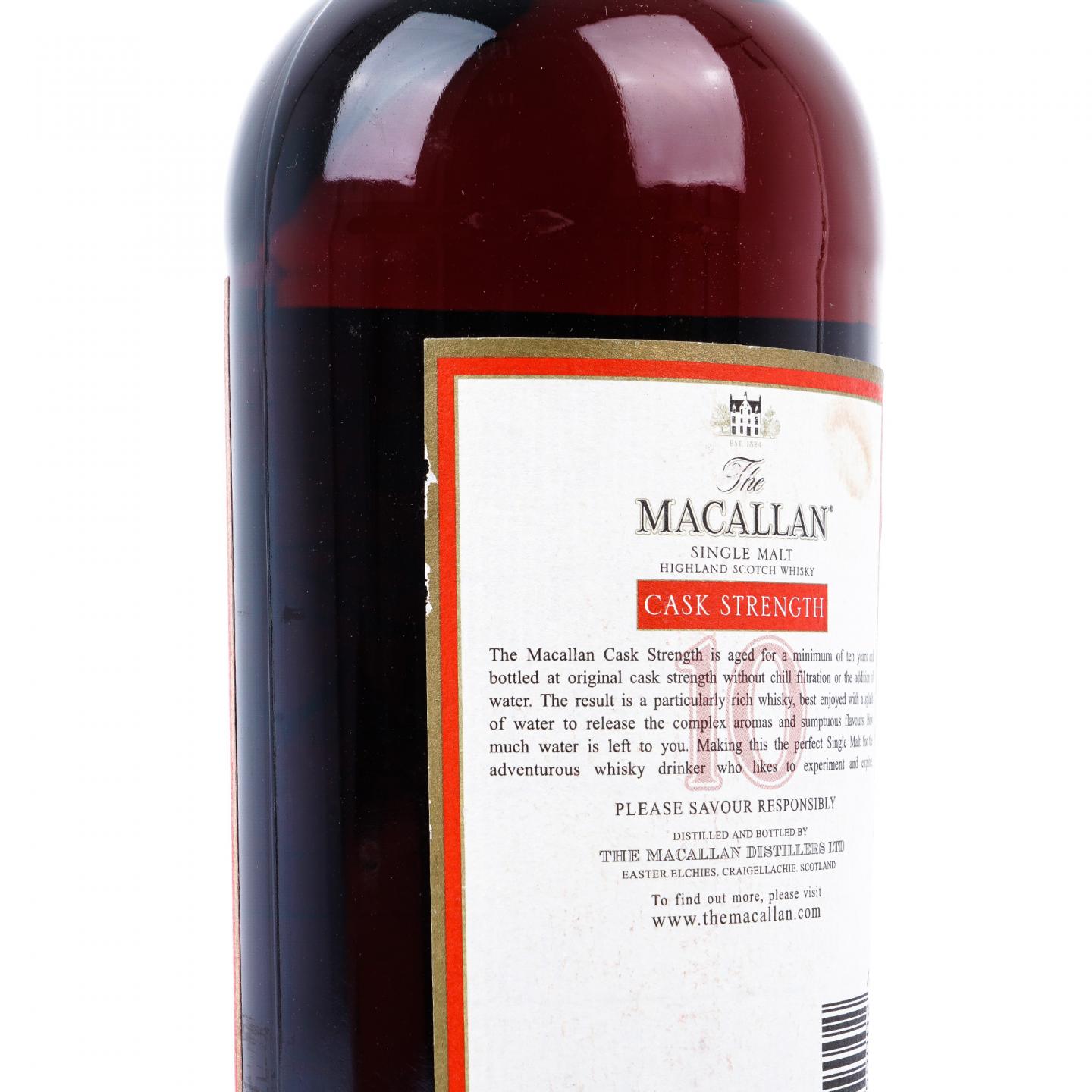 Macallan 麦卡伦 10年 桶强 1升装 58.6%
