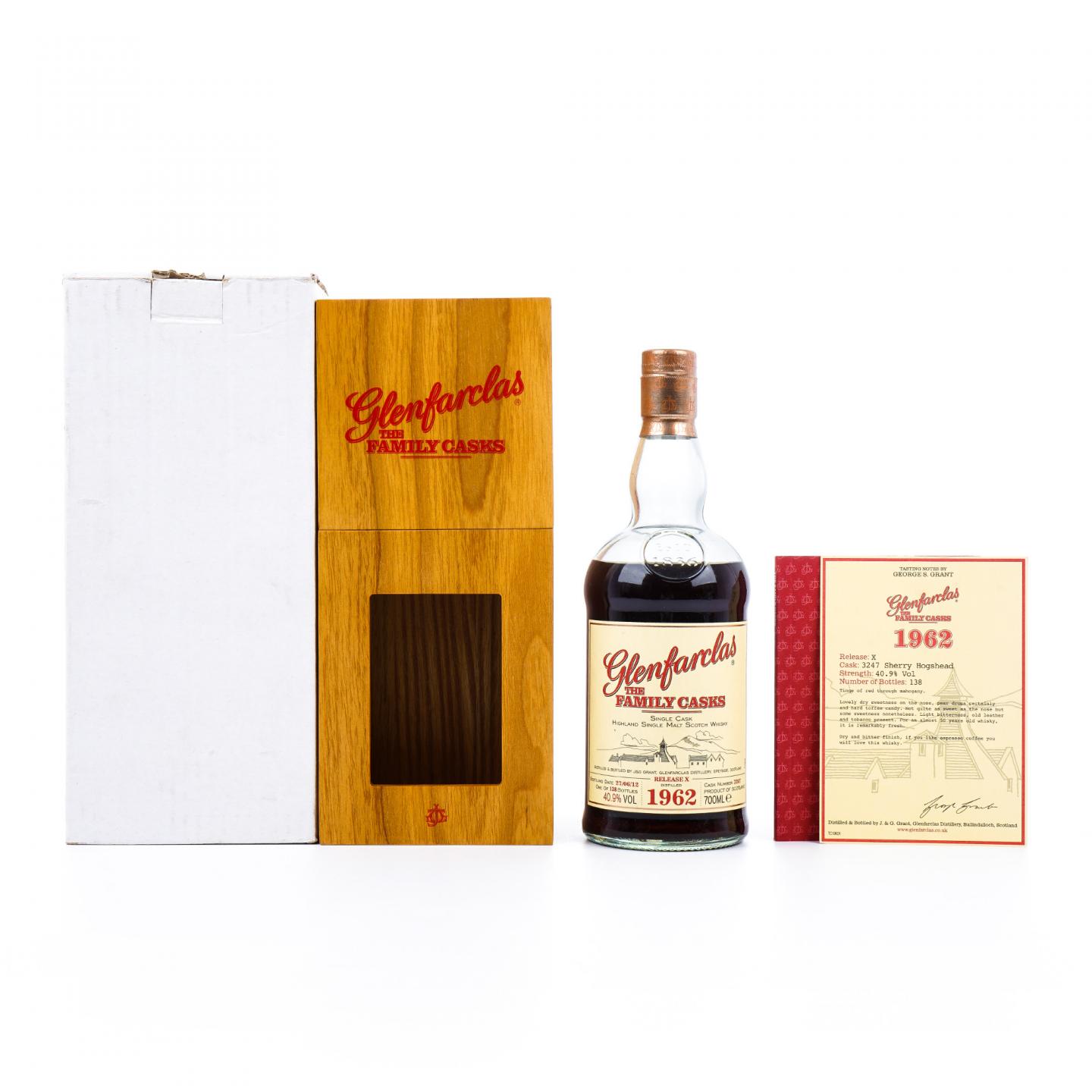 Glenfarclas 格兰花格 1962-2012 家族桶#3247