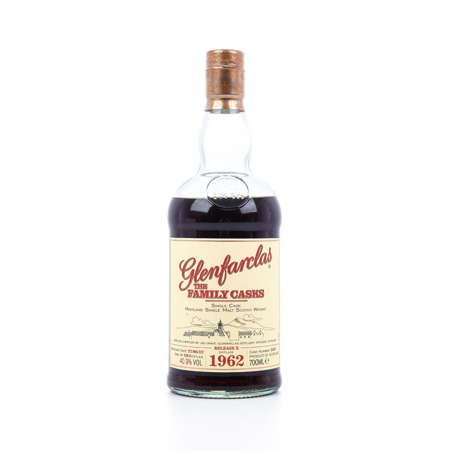 Glenfarclas 格兰花格 1962-2012 家族桶#3247