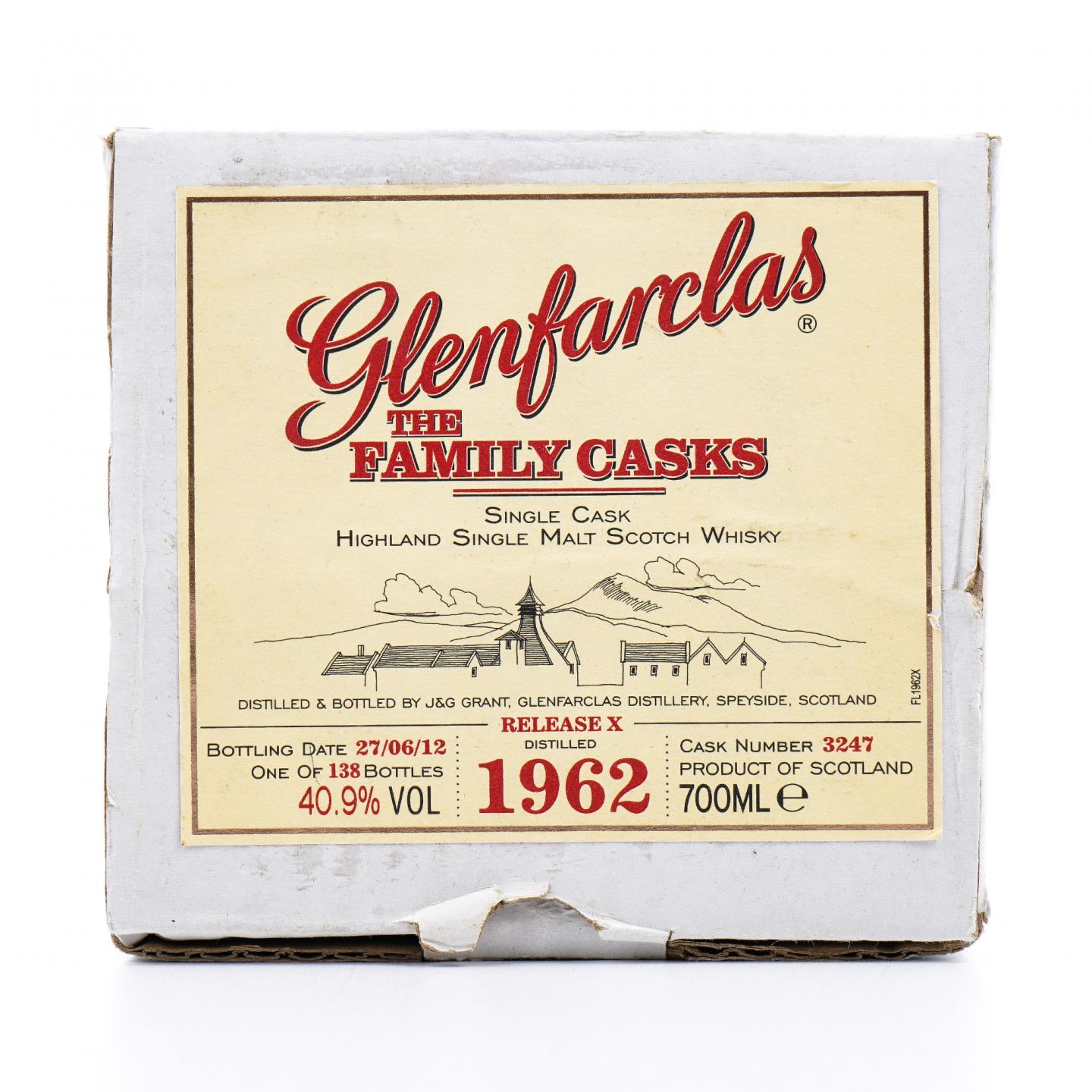 Glenfarclas 格兰花格 1962-2012 家族桶#3247