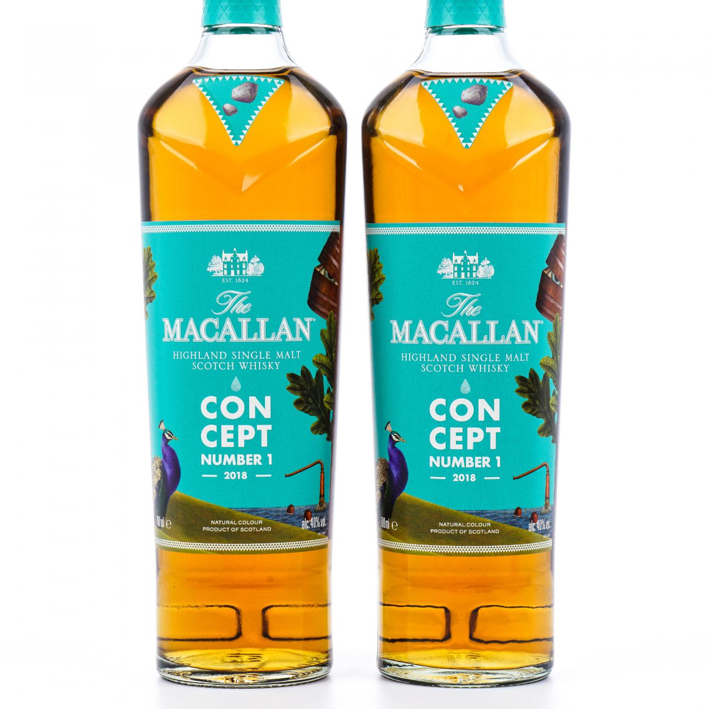 【附X光图】Macallan 麦卡伦 Concept 概念系列 No.1 4支组