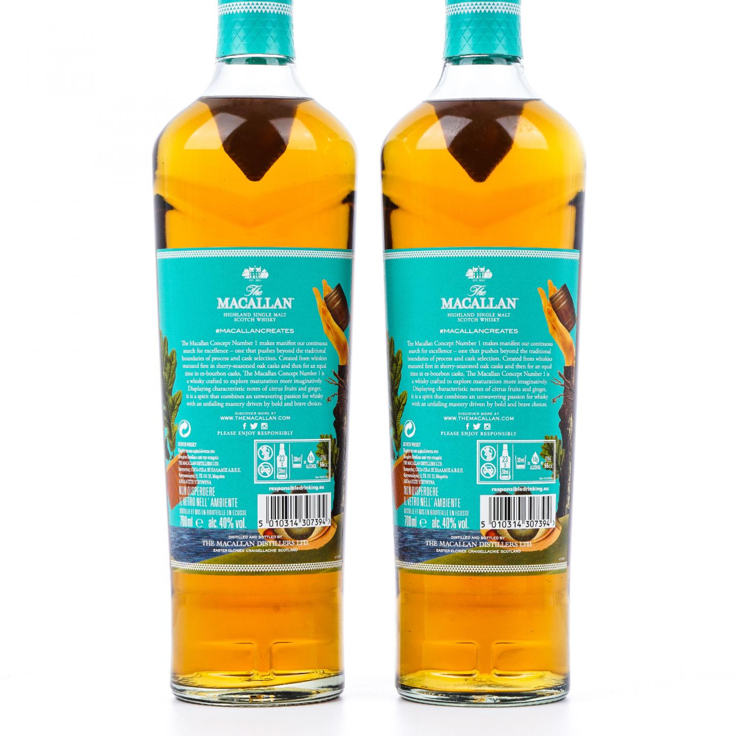 【附X光图】Macallan 麦卡伦 Concept 概念系列 No.1 4支组