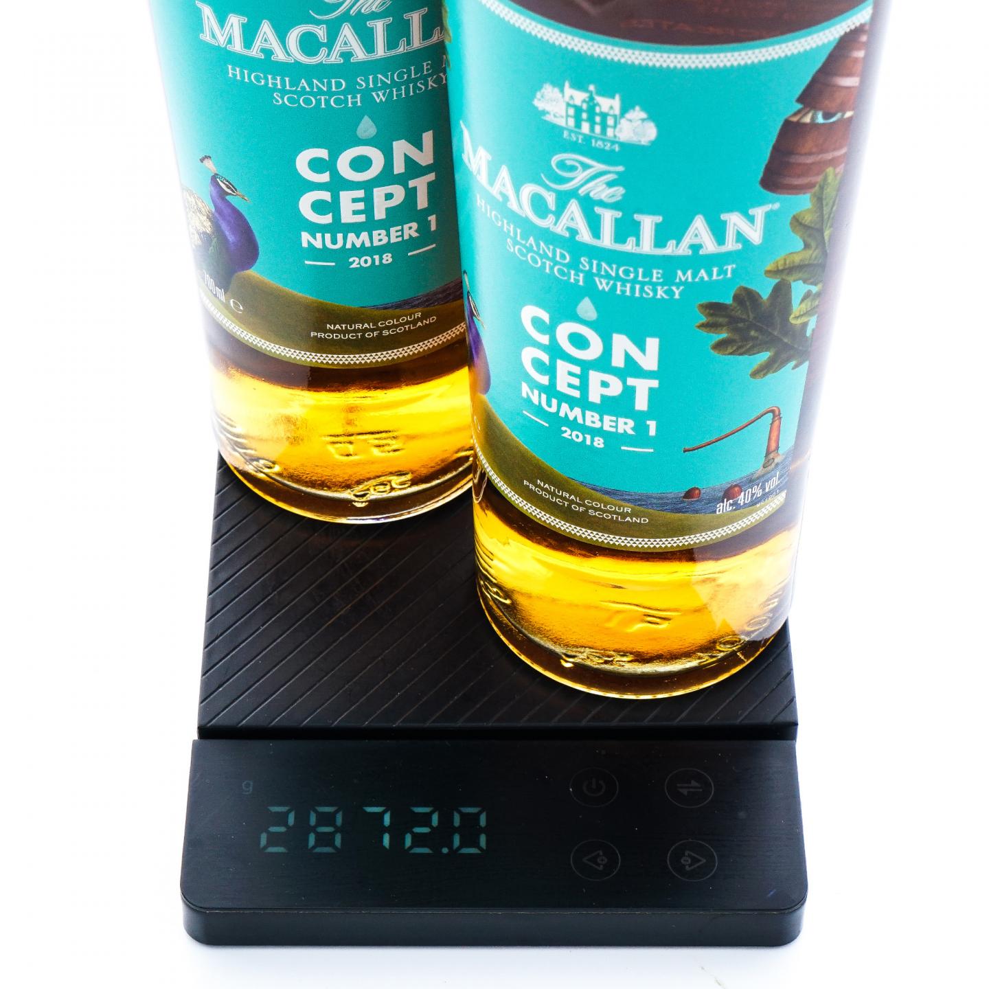 【附X光图】Macallan 麦卡伦 Concept 概念系列 No.1 4支组