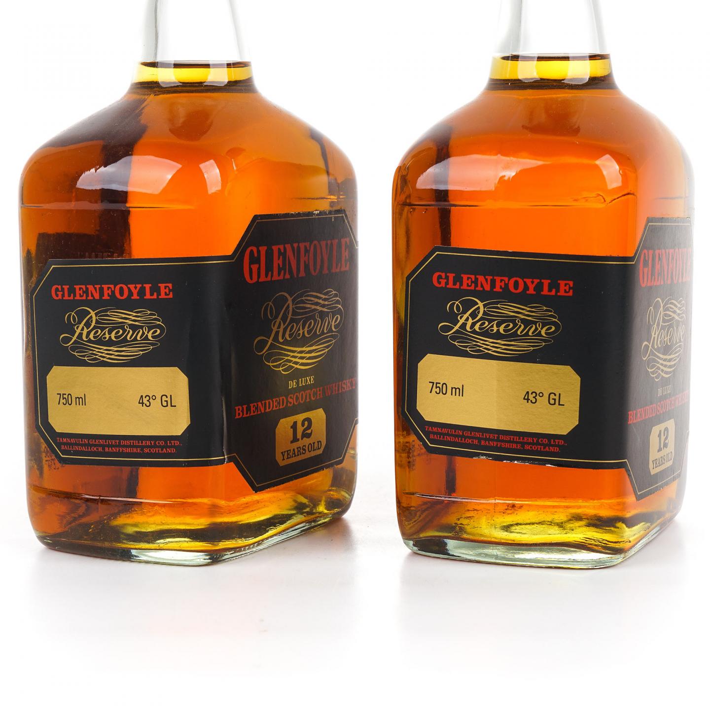 Glenfoyle Reseve 12年 1970s De Luxe 调和 750ml*2瓶组