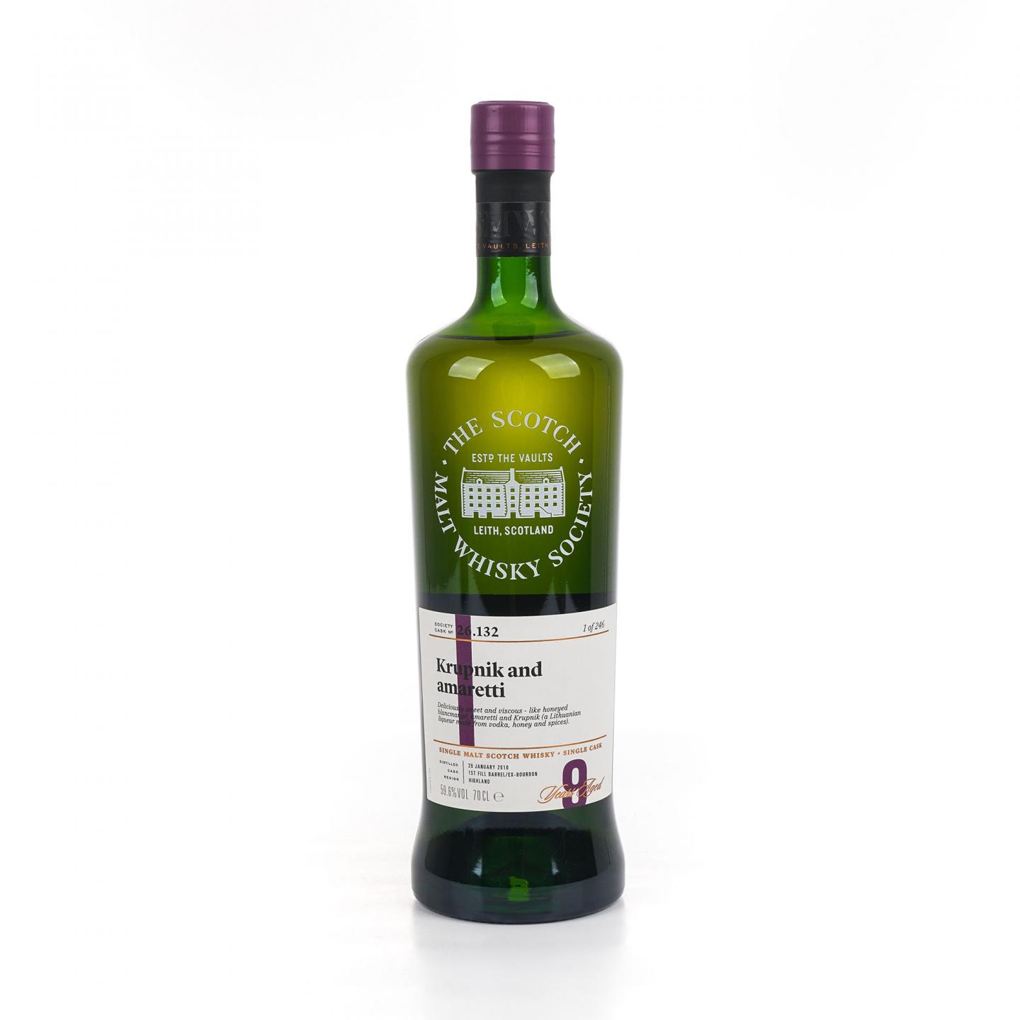 SMWS 26.132 克里尼利基 9年 2010 行货
