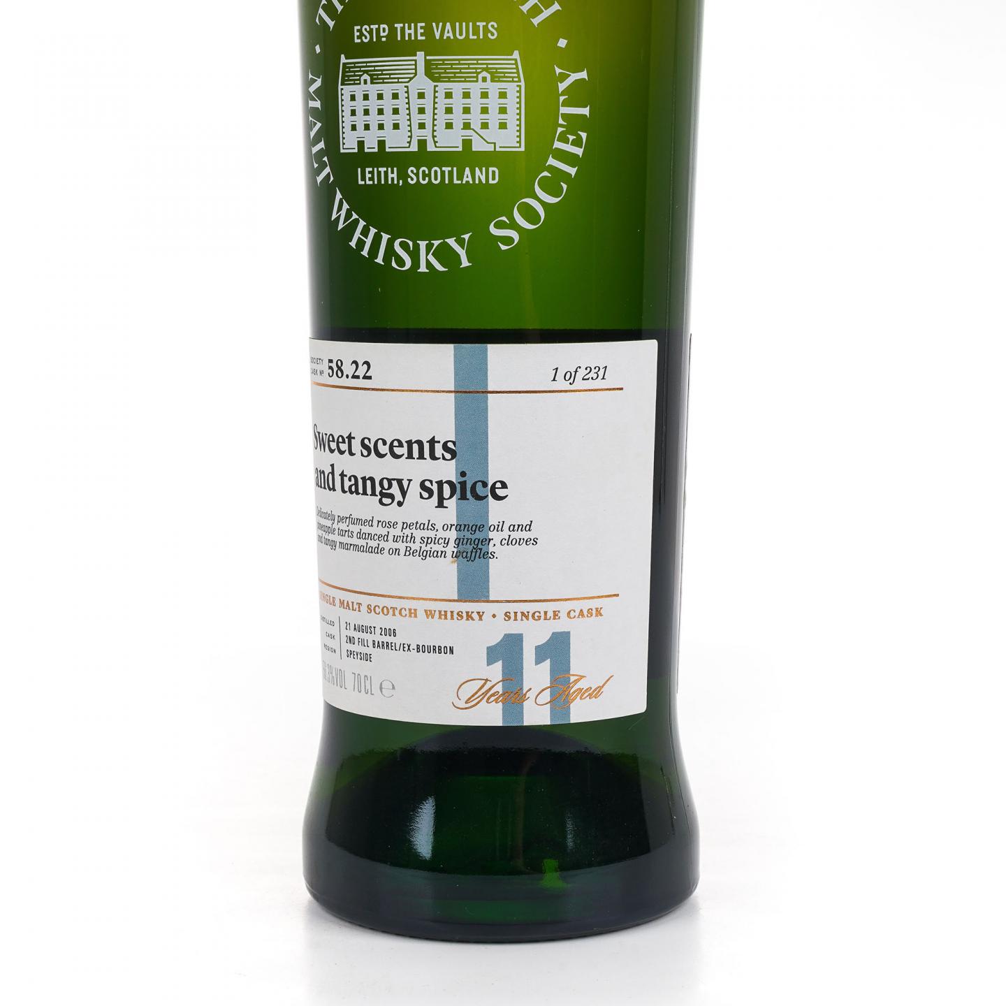 SMWS 58.22 斯特拉塞斯拉 11年 2006