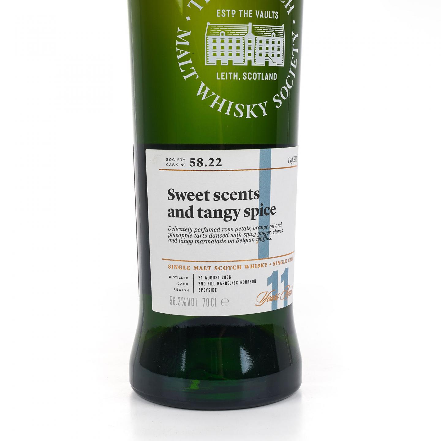 SMWS 58.22 斯特拉塞斯拉 11年 2006