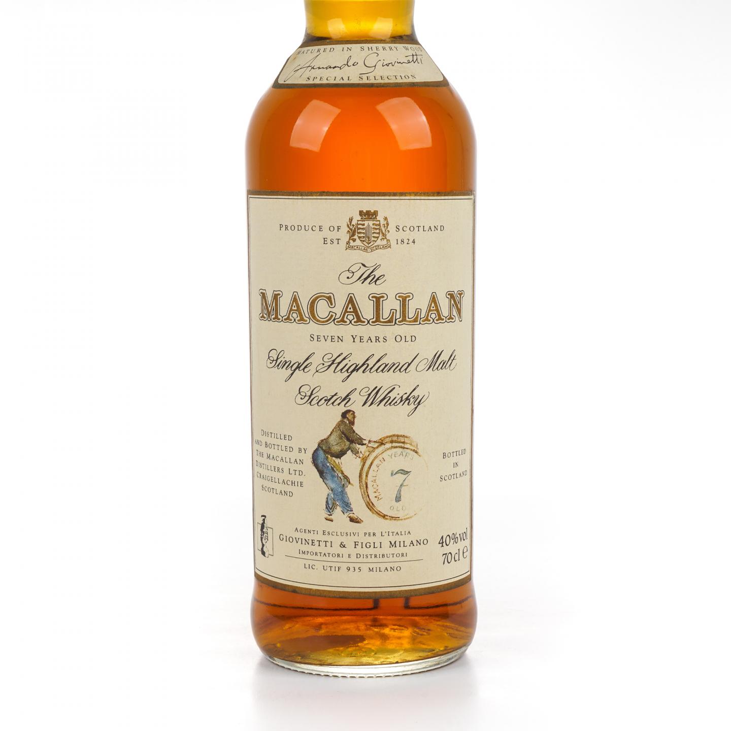 Macallan 麦卡伦 7年 推桶匠 雪莉桶