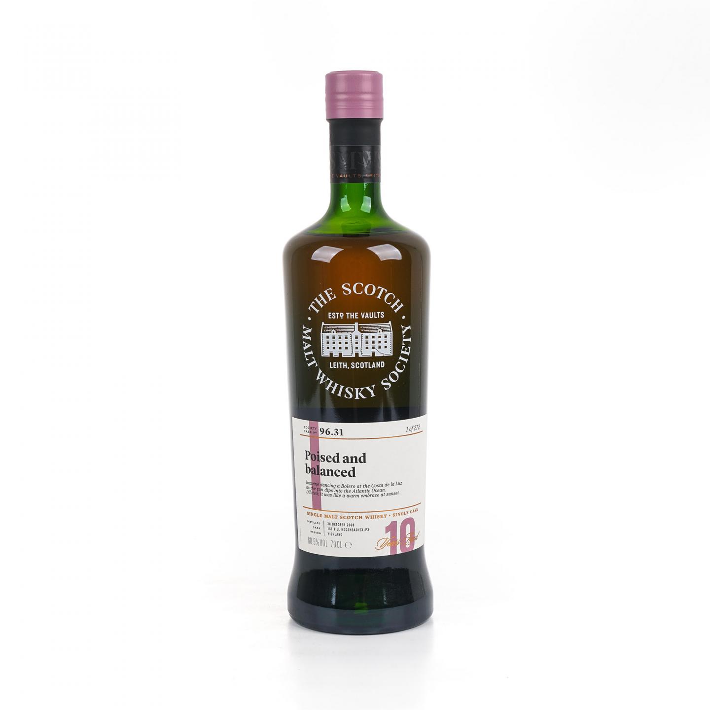 SMWS 96.31 格兰多纳 10年 2008 60.5%Vol.