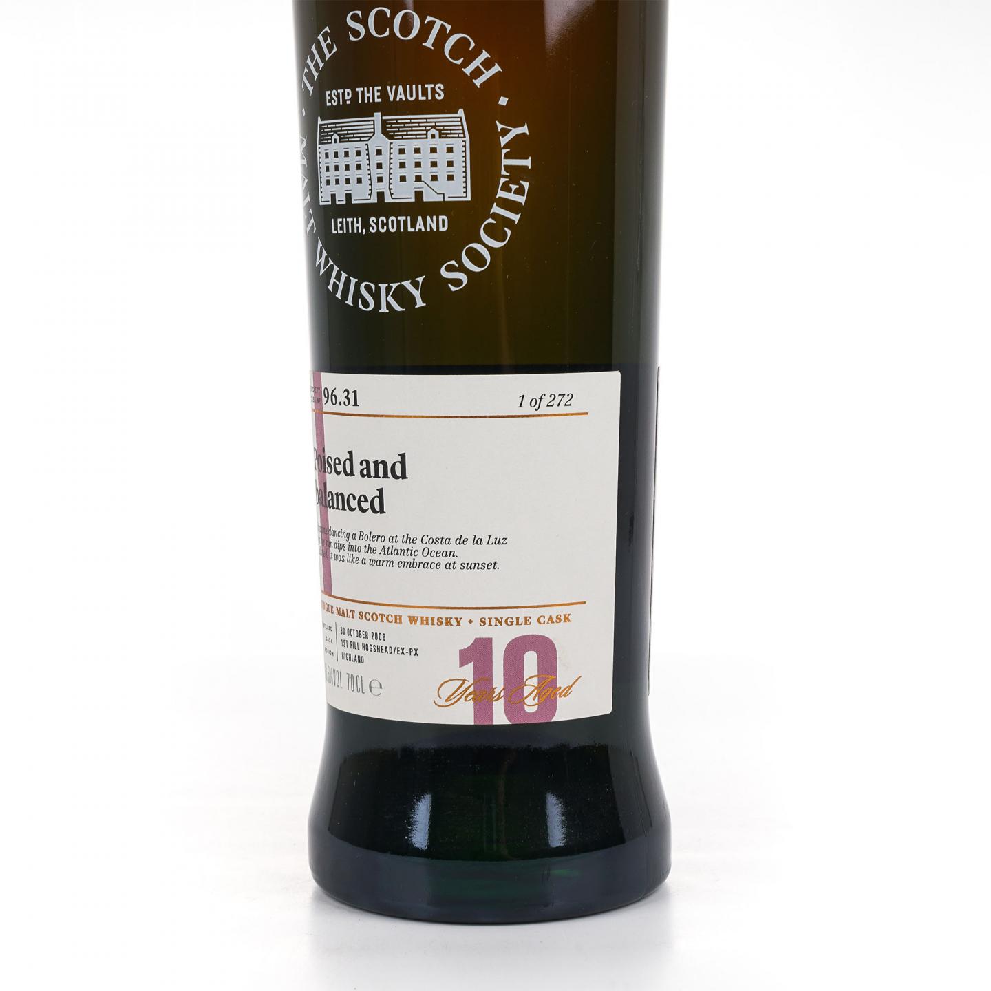 SMWS 96.31 格兰多纳 10年 2008 60.5%Vol.