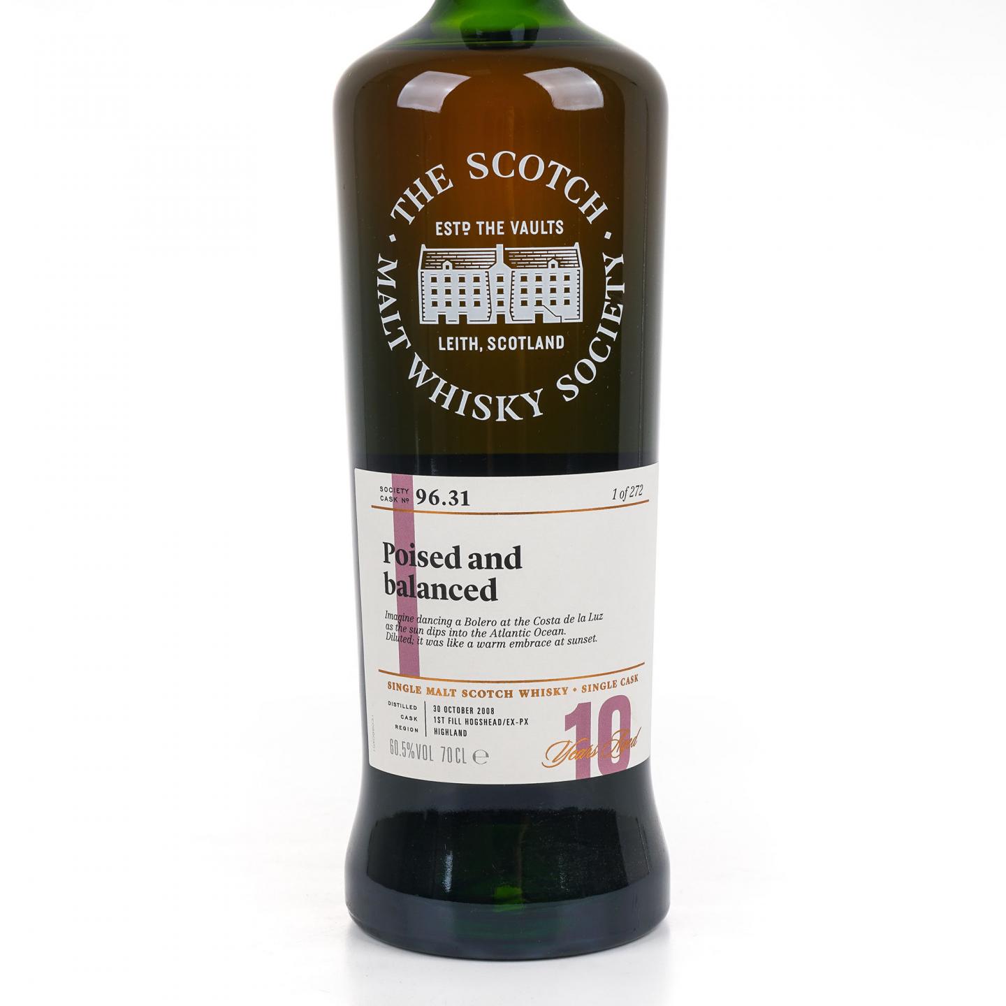 SMWS 96.31 格兰多纳 10年 2008 60.5%Vol.