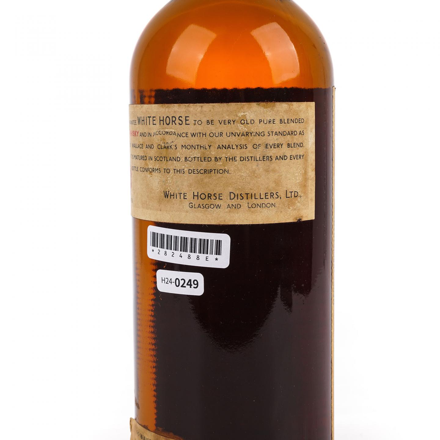 White Horse 白马 60-70年代初 调和 弹弓头 760ml