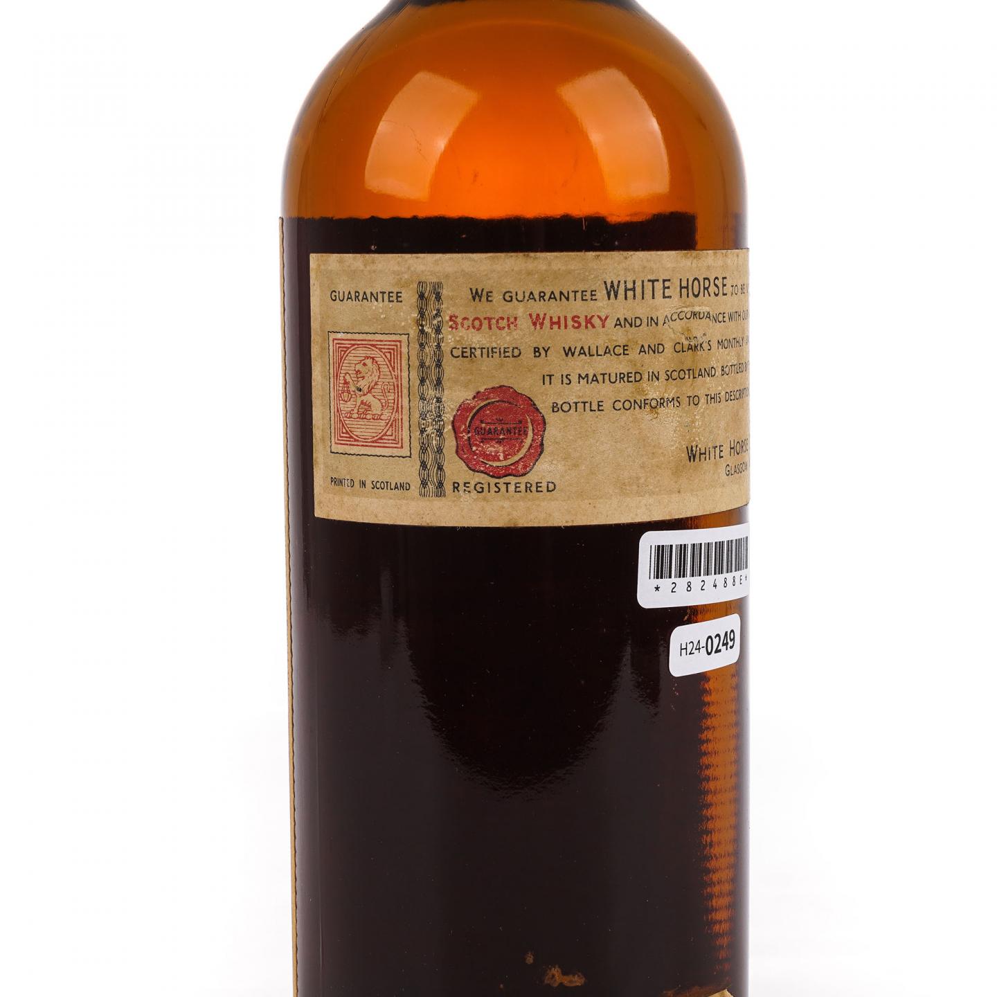 White Horse 白马 60-70年代初 调和 弹弓头 760ml